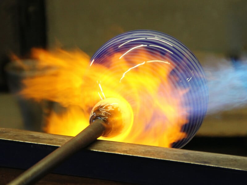 glassblowing sculpture